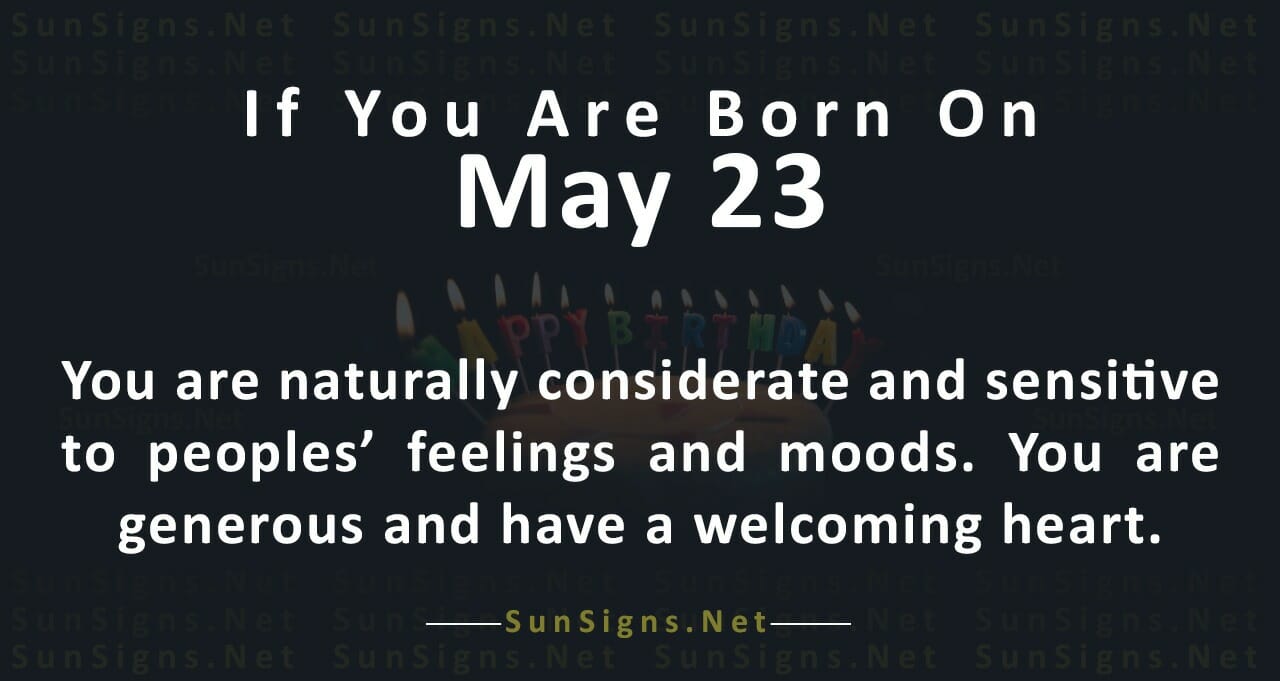 May 29 zodiac sign